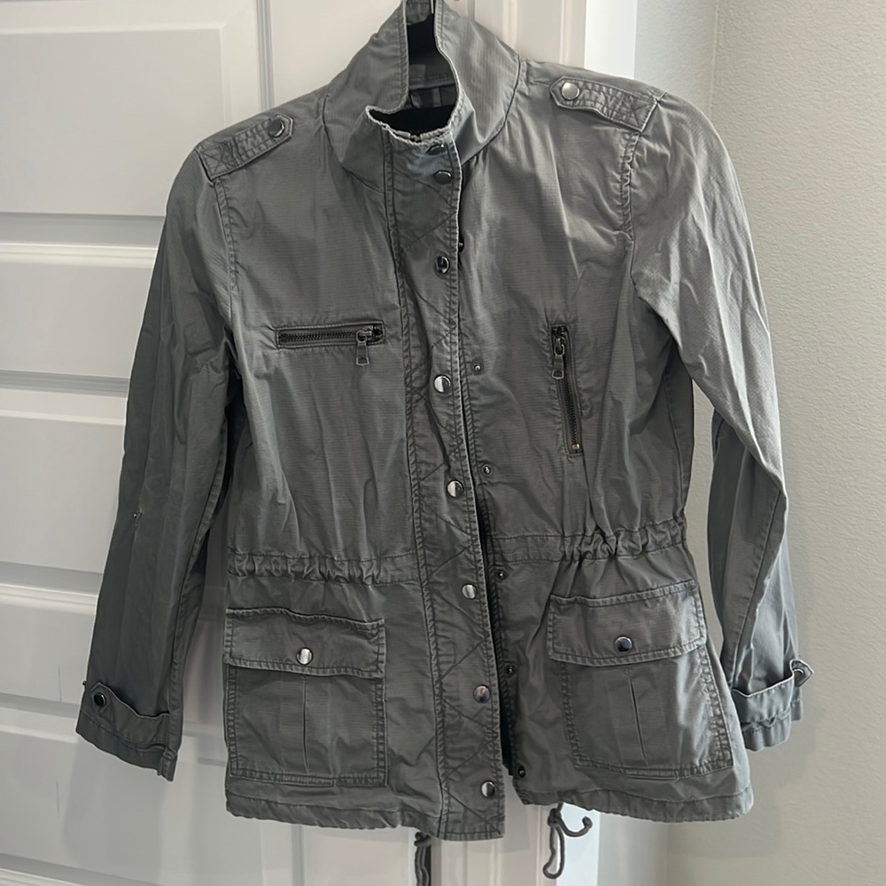 Banana republic cargo gray jacket